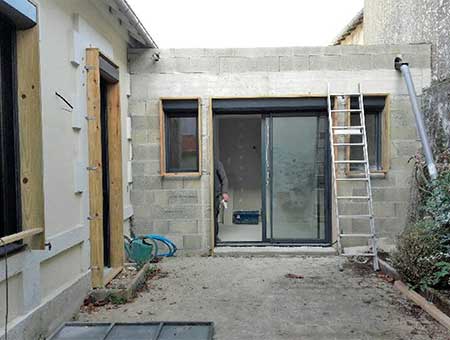 isolation thermique par les murs extérieurs | HAM entreprise menuiserie La Tremblade Charente Maritime Nouvelle Aquitaine